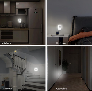 Night Lights Plug into Wall 4-Pack,LED Night Light Lamp with Smart Sensor Dusk to Dawn Sensor,Bright Nightlight